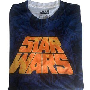 Men’s Star Wars T-Shirt – Large – Retro Logo Design